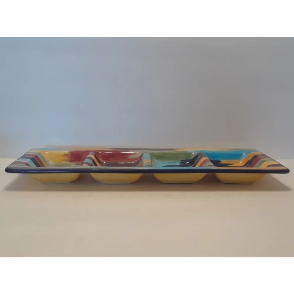 Tabletops Unlimited MADRID 4 Sections Tray - Picture 3 of 11